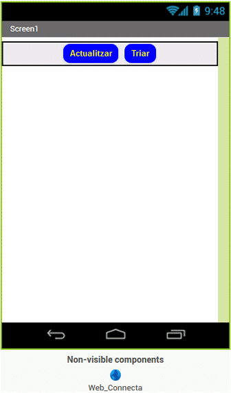 Disposició dels elements