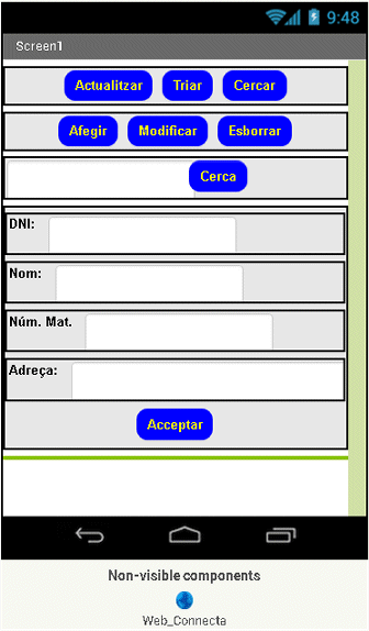 Disposició dels elements