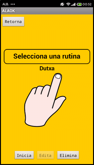 Disposició dels elements