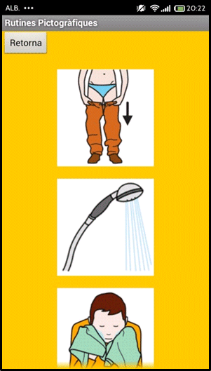 Disposició dels elements