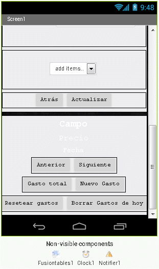 Disposició dels elements