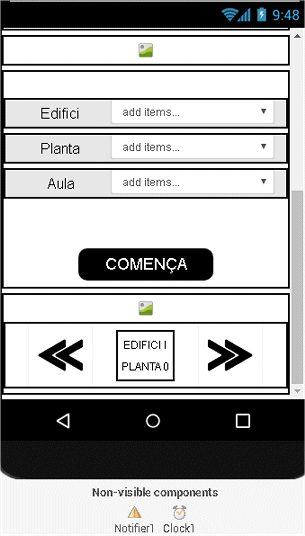 Disposició dels elements