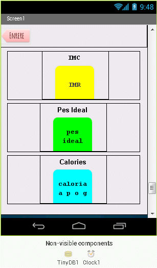 Disposició dels elements