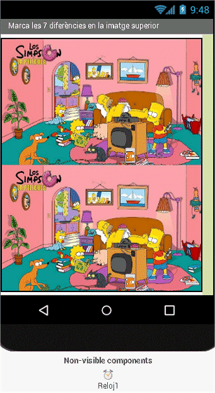 Disposició dels elements