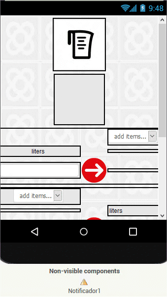 Disposició dels elements