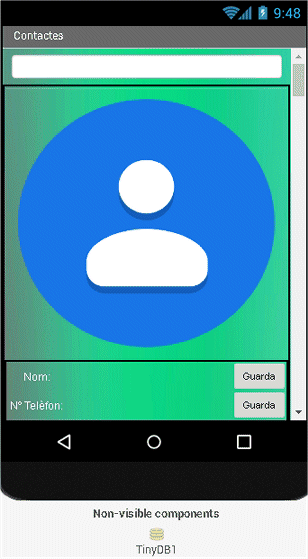 Disposició dels elements