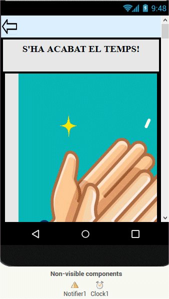 Disposició dels elements