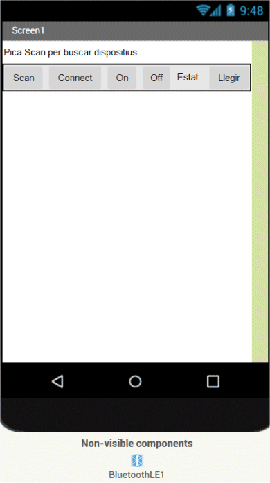 Disposició dels elements