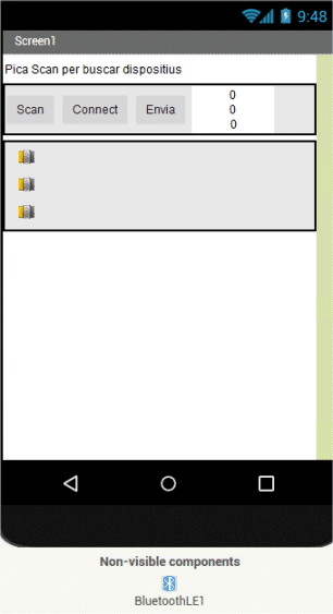 Disposició dels elements