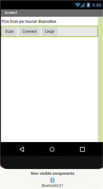 Disposició dels elements