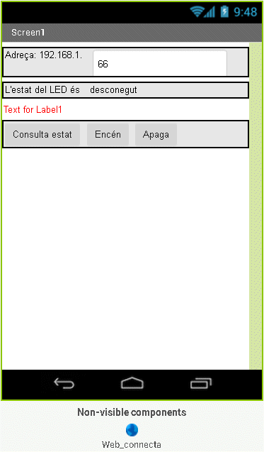 Disposició dels elements