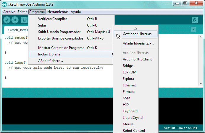 Instal·lació de biblioteques