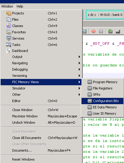 Configuration Bits