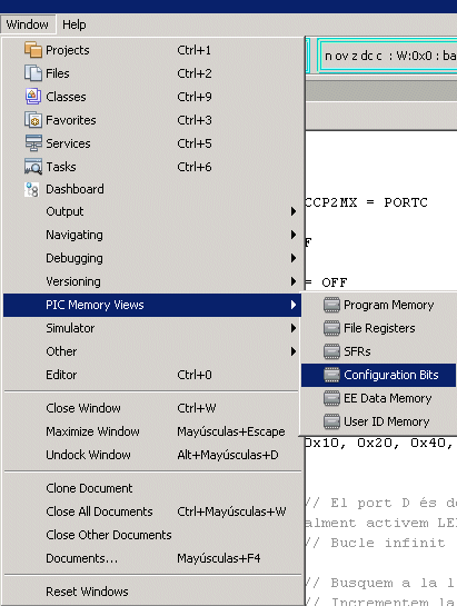 Configuration Bits